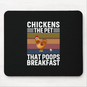 Chicken Art Chickens The Pet Mouse Pad