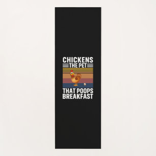 Chicken Art Chickens The Pet Yoga Mat