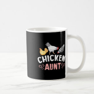 Chicken Aunt Auntie Farm Coffee Mug