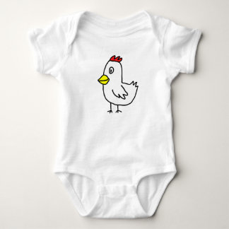 chicken baby bodysuit