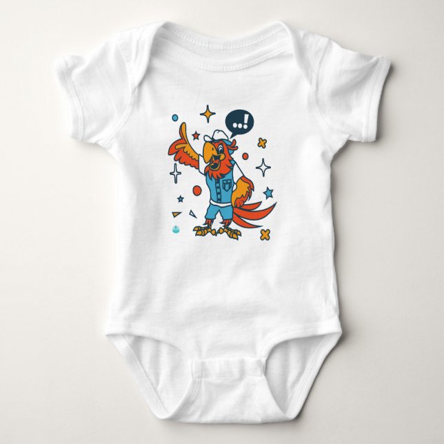 Chicken Baby Bodysuit (Front)