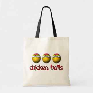 Chicken Balls Tote Bag