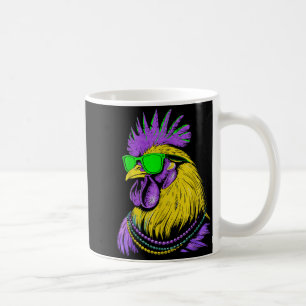 Chicken Beads Mardi Gras Carnival Artwork Coffee Mug
