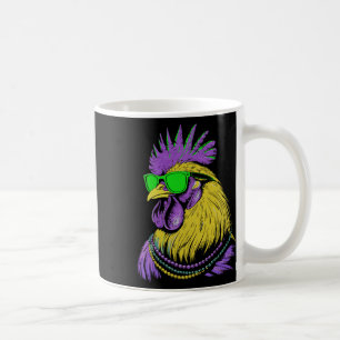 Chicken Beads Mardi Gras Carnival Farming Farmer A Coffee Mug
