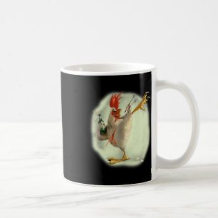 Chicken Beer Karate Kick Cool Chicken Funny Chicke Coffee Mug