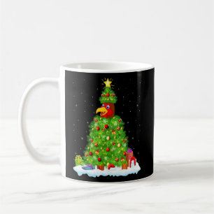 Chicken Bird Xmas Lighting Tree Funny Chicken Chri Coffee Mug
