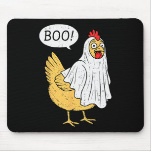 Chicken Boo Halloween Costume Farmer Boys Teens Gi Mouse Pad