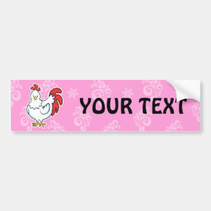Chicken bumper sticker