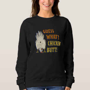 Chicken Butt Guess What Animal Cute Chickens Sweatshirt