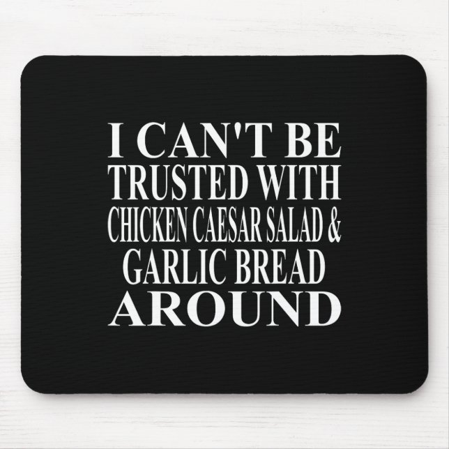 Chicken Caesar Salad Apparel Amazing Funny Bread D Mouse Pad (Front)