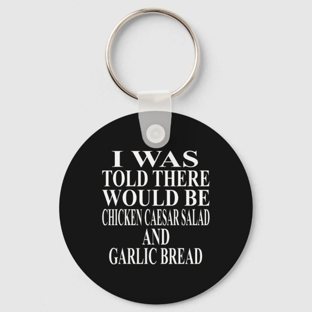 Chicken Caesar Salad Apparel Awesome Funny Bread D Key Ring (Front)