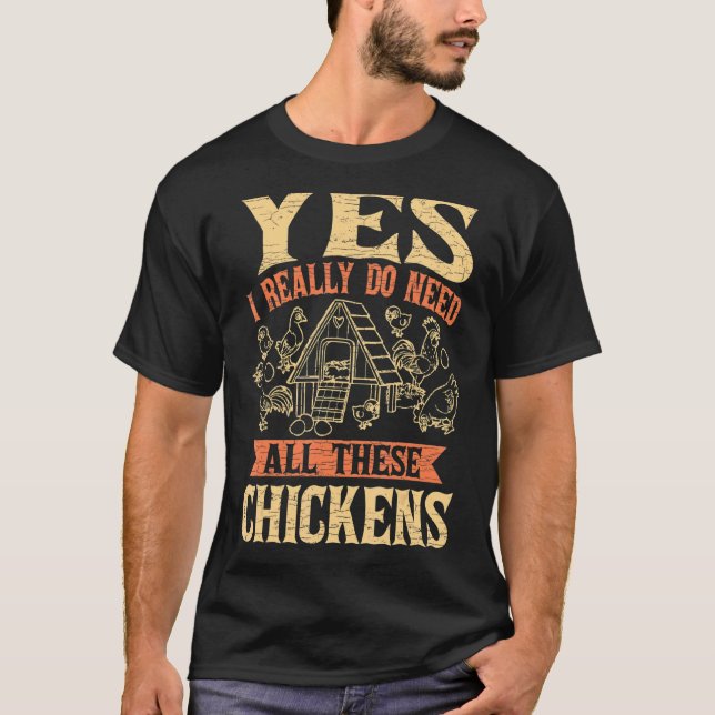 Chicken  Chicken Farmer T-Shirt (Front)