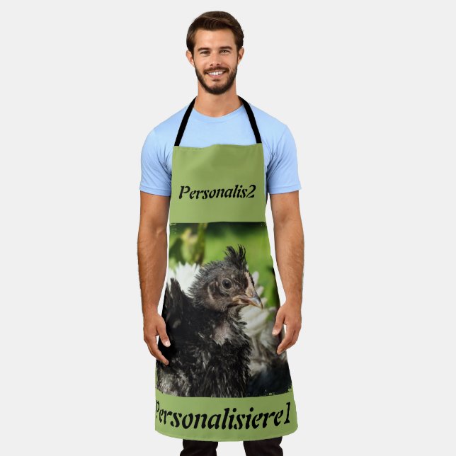 chicken chicks apron template (Worn)