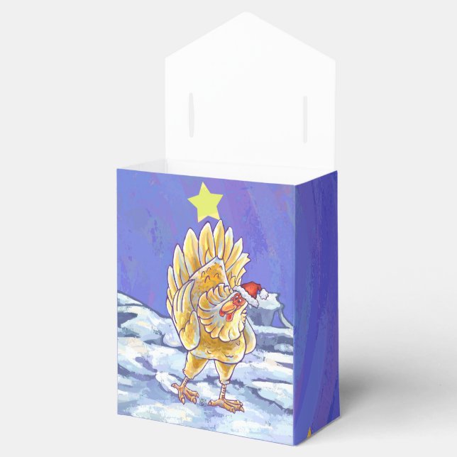 Chicken Christmas Favour Box (Opened)