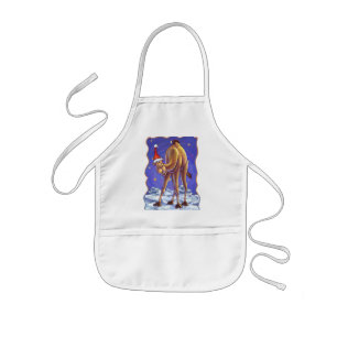 Chicken Christmas Kids Apron
