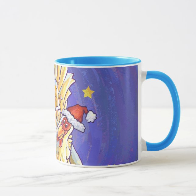 Chicken Christmas Mug (Right)