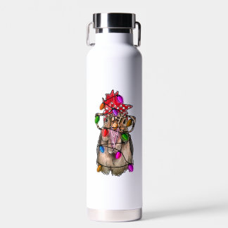 Chicken Christmas  Water Bottle