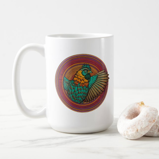 Chicken Circle Mug (With Donut)