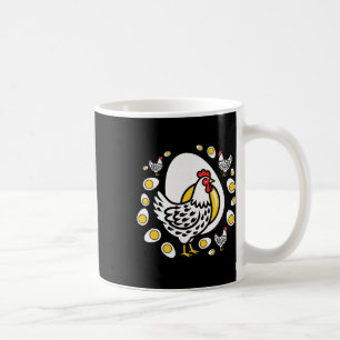 Chicken, Cluck Royalty Proud Hen, Giant Egg And Eg Coffee Mug
