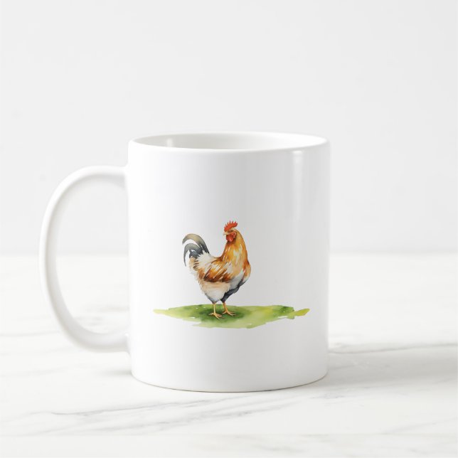 Chicken Coffee Mug (Left)