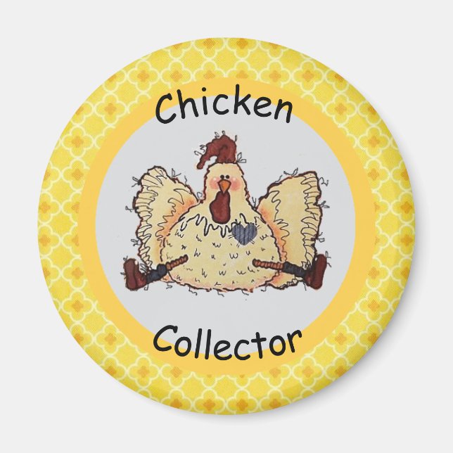 Chicken Collector Magnet (Front)