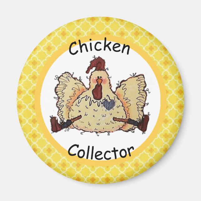 Chicken Collector Magnet (Front)