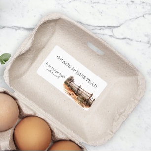 Chicken Coop Farm Fence Egg Carton