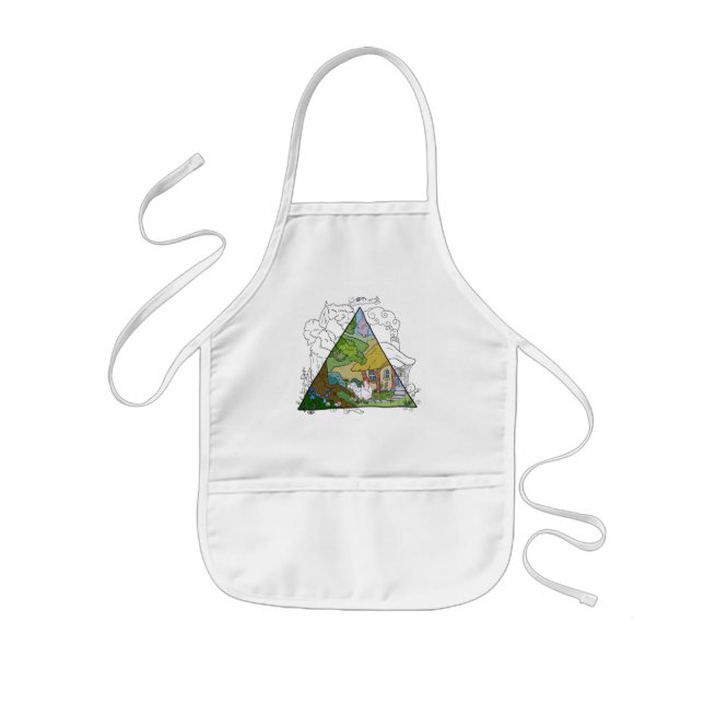 chicken coop kids apron (Front)