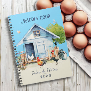 Chicken Coop Manager Custom Notebook