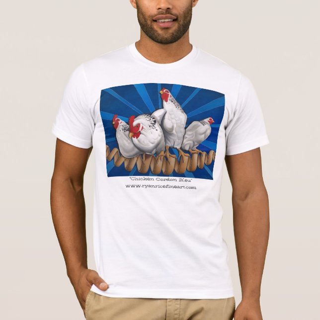 "Chicken Cordon Bleu" T-Shirt (Front)
