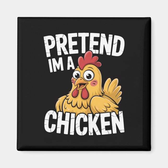 Chicken Costume _1  Magnet (Front)