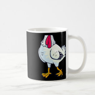 Chicken Costume Body Funny Farm Animal Farming Hal Coffee Mug