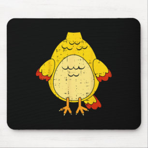 Chicken Costume Cute Easy Animal Halloween Gift  Mouse Pad