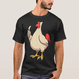 Chicken Costume For Halloween Rooster Animal Cospl T-Shirt