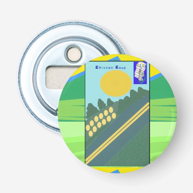 Chicken Coup  Bottle Opener (Front)