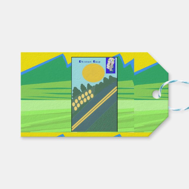 Chicken Coup Gift Tag (Front (Horizontal))