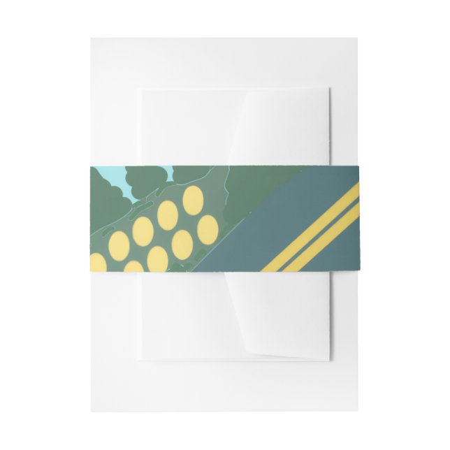Chicken Coup  Invitation Belly Band (Front Example)