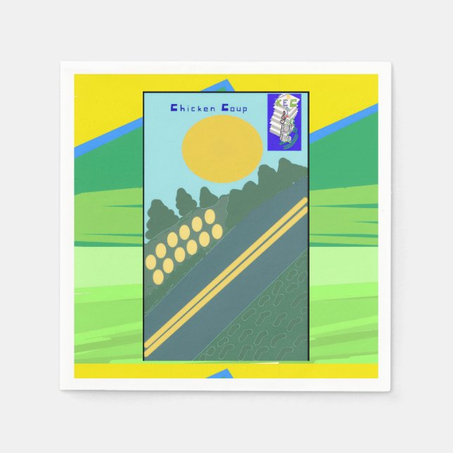 Chicken Coup  Napkin (Front)