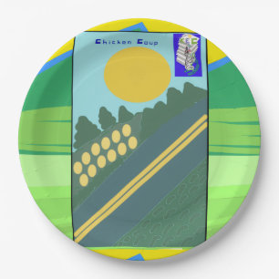 Chicken Coup  Paper Plate