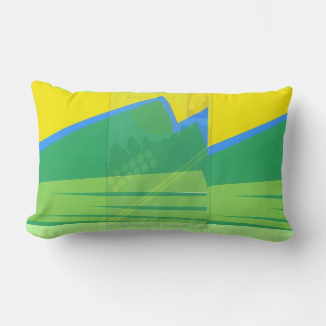 Chicken Coup Throw Pillow (Front)