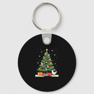 Chicken Cow Goat Horse Farm Animal Farmer Christma Key Ring