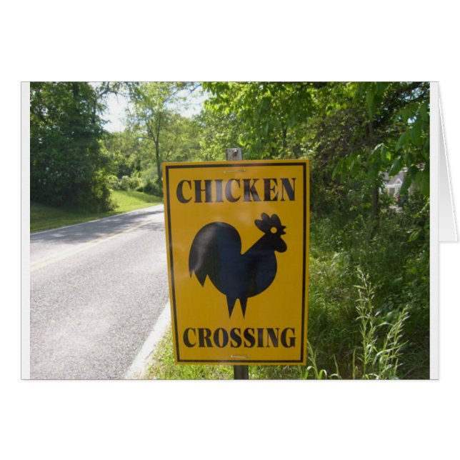 chicken crossing (Front Horizontal)
