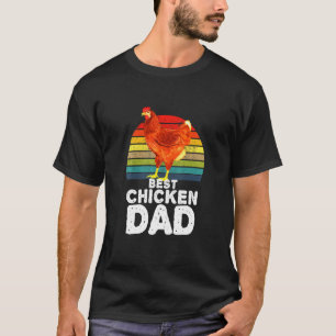 Chicken Dad Farmer Chicken T-Shirt