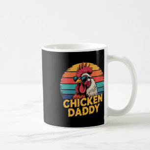Chicken Dad Retro Farm Animal Lover Coffee Mug