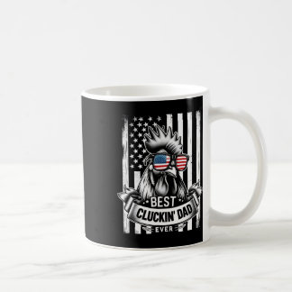 Chicken Dad Rooster Daddy Farmer Funny Fathers Day Coffee Mug