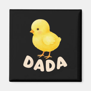 Chicken Dada First Birthday Chicken Dad Birthday F Magnet
