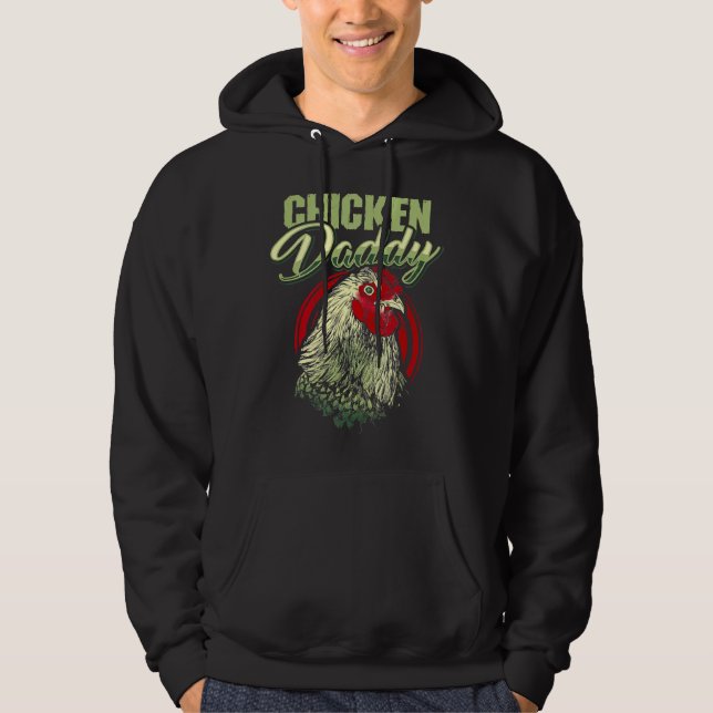 Chicken Daddy Chick Hoodie (Front)