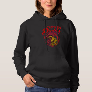 Chicken Daddy Chicken Dad Farmer Poultry Farmer Fu Hoodie