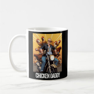 Chicken Daddy Chicken Father Farmer Poultry Father Coffee Mug