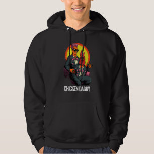 Chicken Daddy Chicken Father Farmer Poultry Father Hoodie